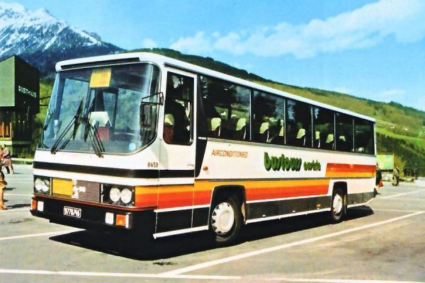 Mit Bustours unterwegs 1977