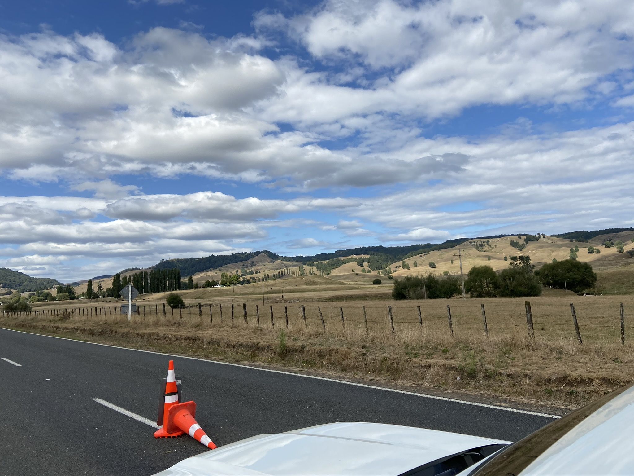 Auf der Fahrt von Auckland nach Wellington