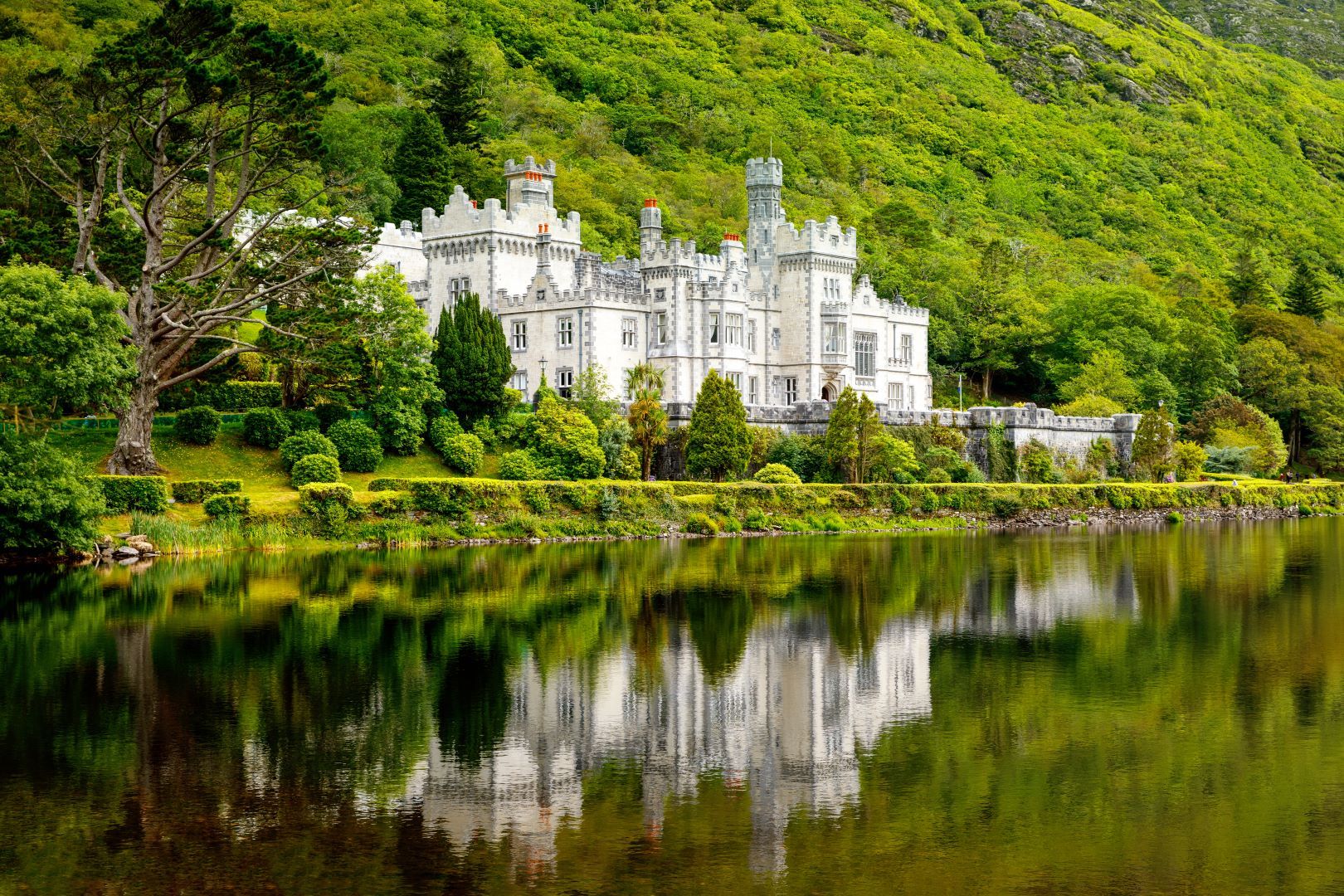 Kylemore Abbey im Connemara NP