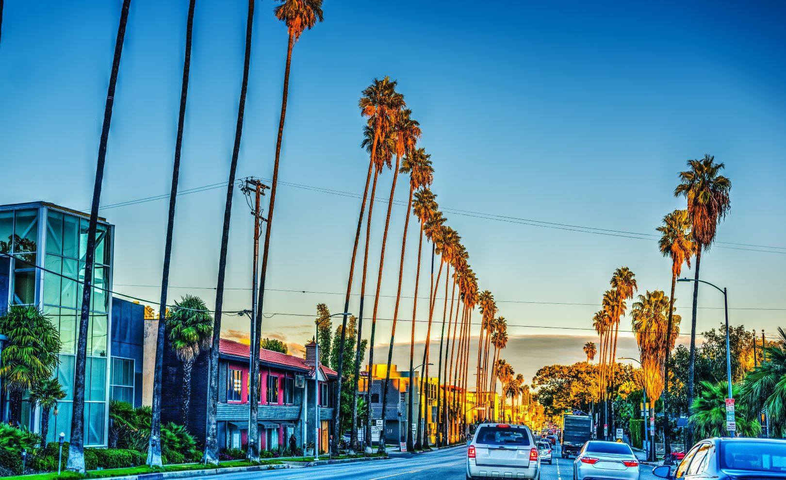 Las Vegas Sunset Boulevard