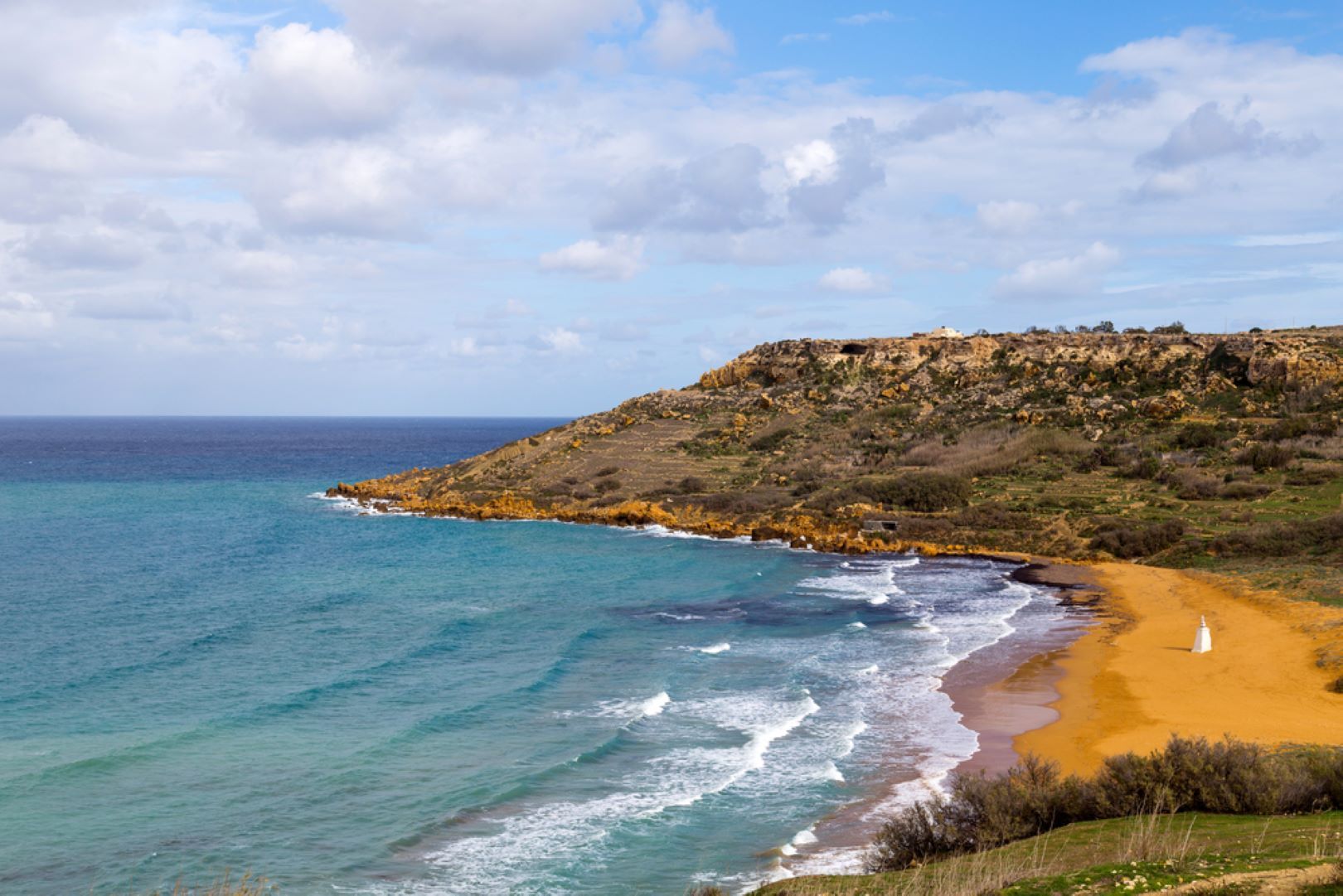 Ramla Bay in Gozo